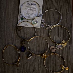 Alex and Ani bracelets and 1 other, great condition